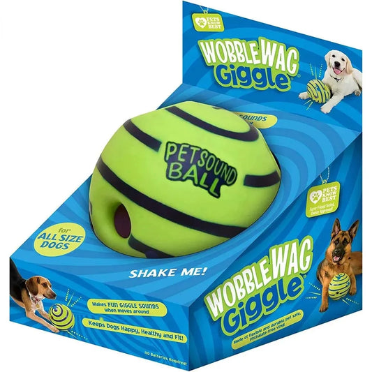 Dog Giggle Ball. Interactive fun.
