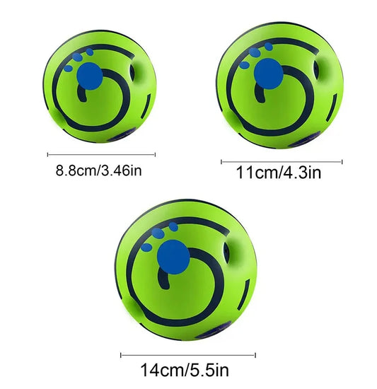 Dog Giggle Ball. Interactive fun.